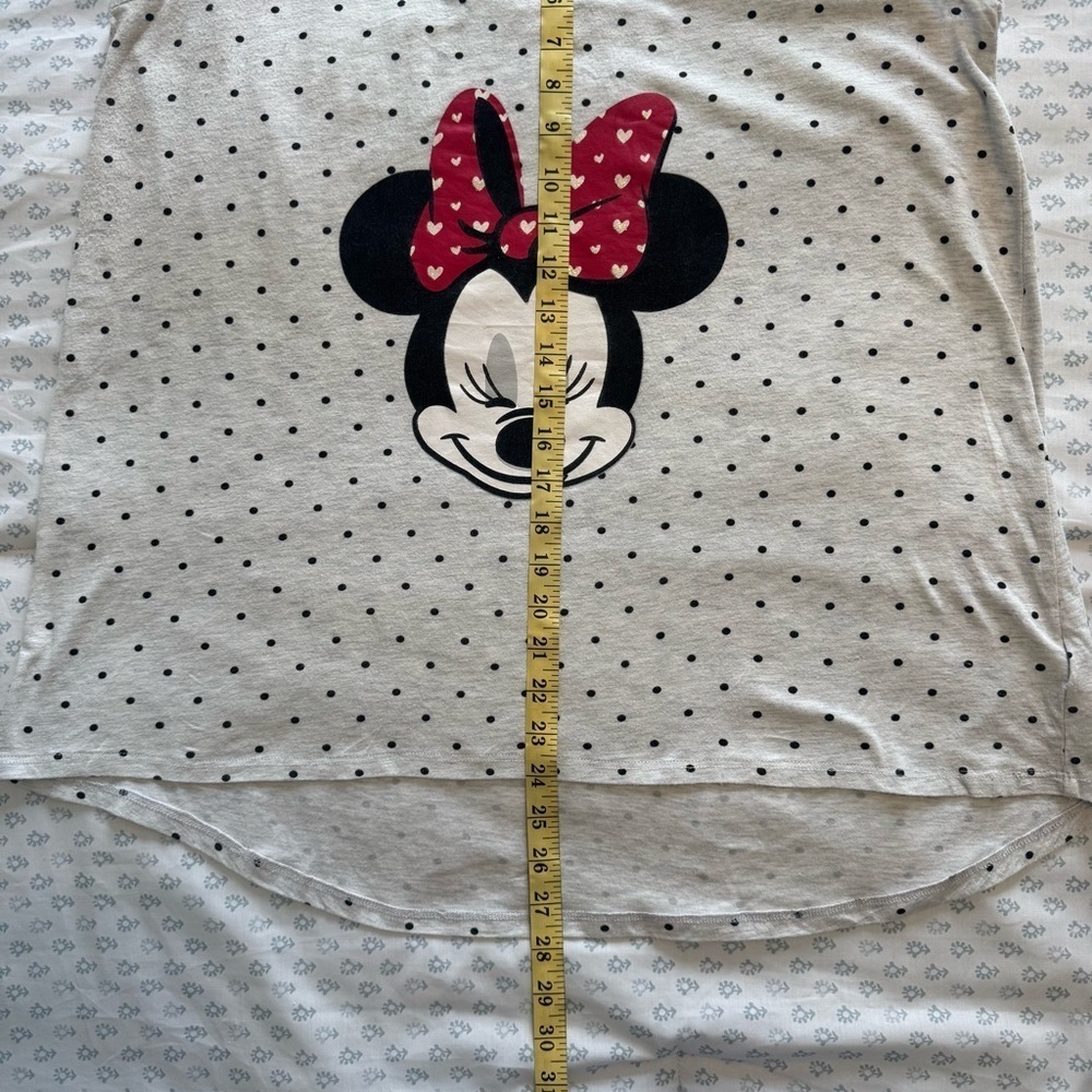 Disney Minnie Mouse Women’s Polka Dot XL Tank Top - Picture 4 of 7